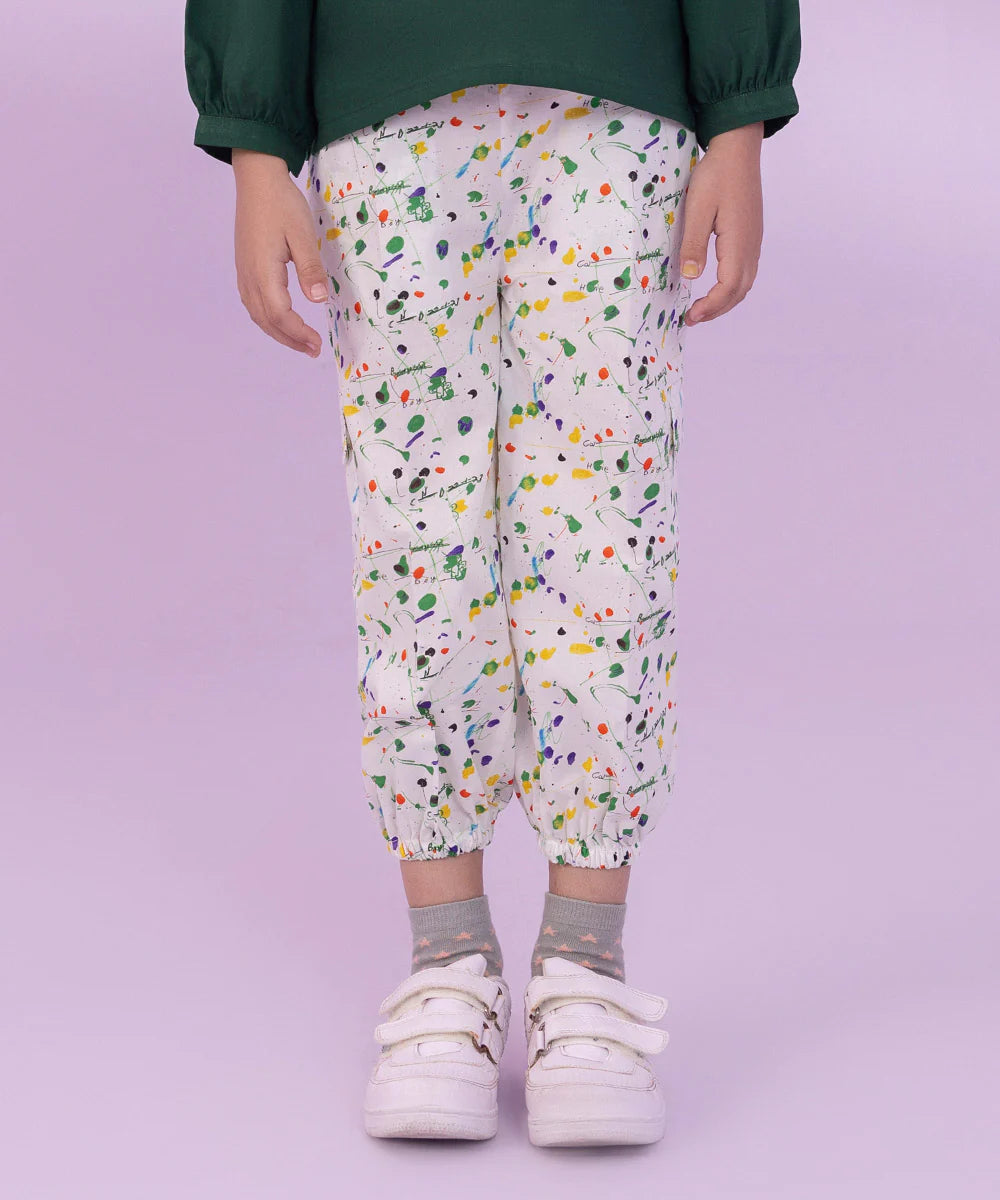 Girls-Printed-Trouser