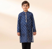 Kids Kurta Collection White and Blue